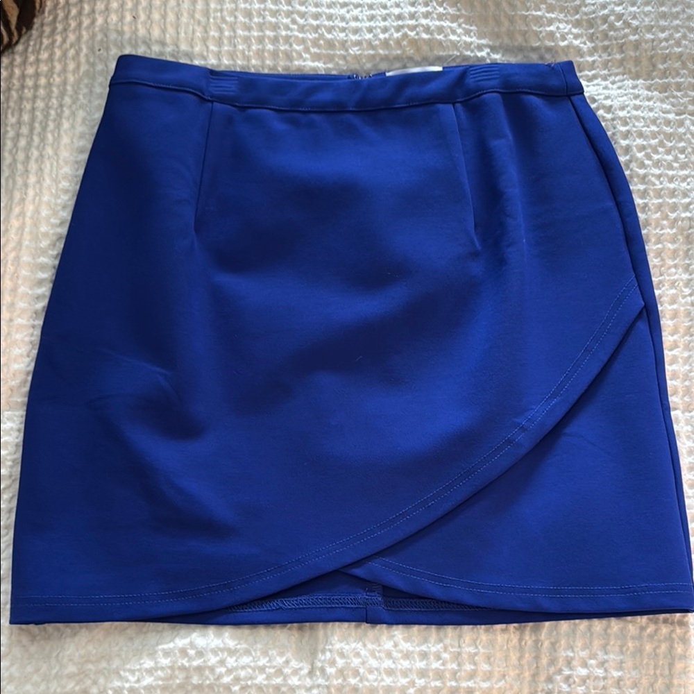 Elegant Blue Women's Skirt